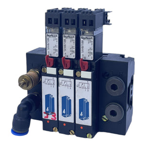 Bürkert 00120445 Magnetventile Ventilblock Bürkert 00120445 Magnetventile Ventil