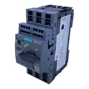 Siemens 3RV2011-0GA25 circuit breaker 3-pole 0.45-0.63A 1NO+1NC 690V AC