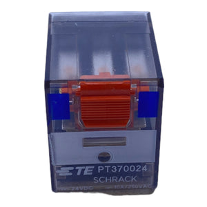Schrack PT370024 universal relay 24V DC 10A 250V AC PU:10 pieces 