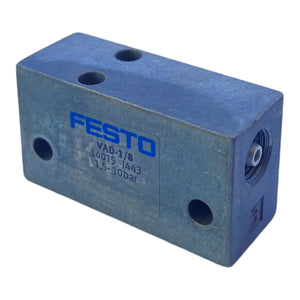 Festo VAD-1/8 Druckregler 14015  1,5-10bar