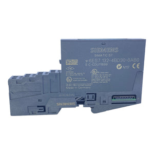 Siemens 6ES7132-4BD30-0AB0 electronic modules 24V DC 1.6W 500V DC SIMATIC DP 