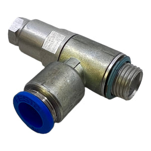 Festo HGL-1/4-QS-10 check valve 530042 pneumatic 0.5 bar...10 bar
