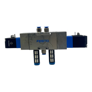 Festo JMVH-5-1/4-B solenoid valve 19136 throttleable 2 to 10 bar 5/2 bistable