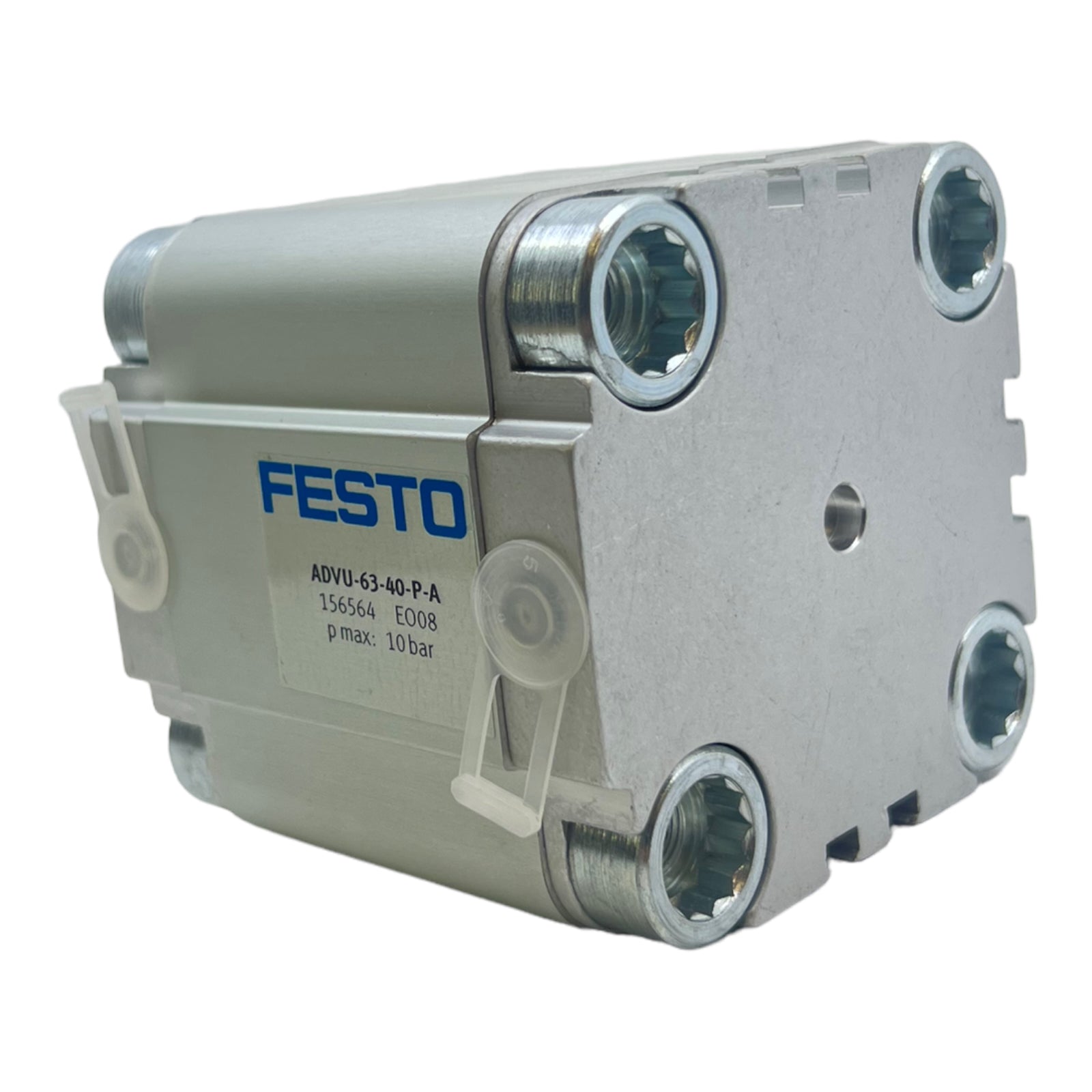 Festo ADVU-63-40-PA compact cylinder 156564 pneumatic pmax: 10bar