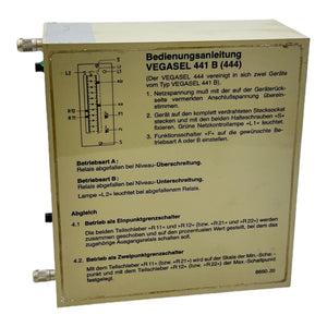 Vegasel 441B (444) Auxiliary Limit Switch 250V 2A 100W 