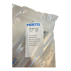 Festo PRS-ME-1/8-10 Anschlussblock für industriellen Einsatz 33412 PRS-ME-1/8-10