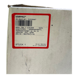 Gemü R690 25D 7 1141EDN diaphragm valve Gemü R690 25D 7 1141EDN diaphragm valve Gemü