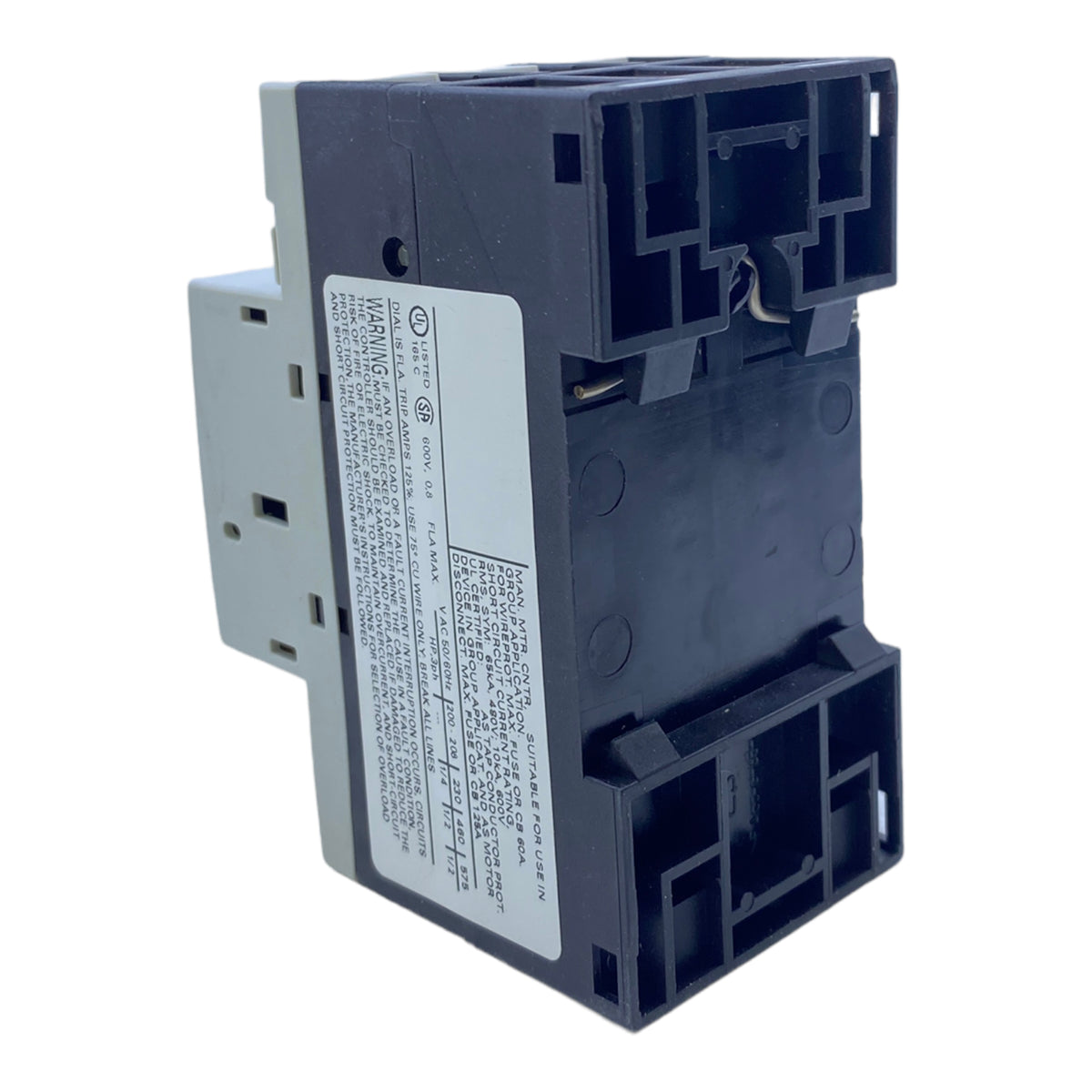 Siemens Motorschutzschalter 3RV1011-0HA10 – Leistungsschalter Für Elektrotechnik, Made In Germany