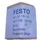 Festo LR-1/4-D-I-MINI 192300 Druckregelventil Pneumatikventil mit Manometer