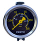 Festo 0 to 2.5 bar pressure gauge black/yellow 