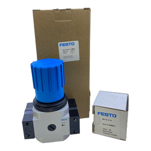 Festo LR-3/4-D-7-I-MIDI pressure control valve 192317 16bar / 7bar with pressure gauge