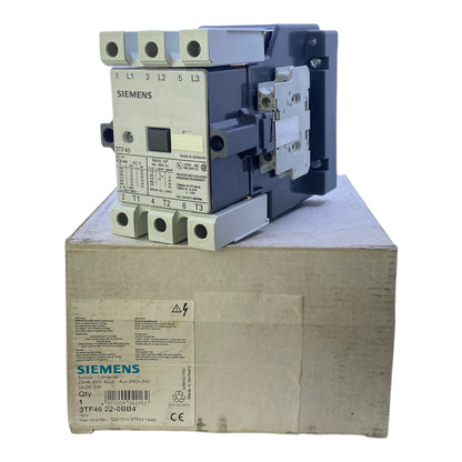 Siemens 3TF4622-0BB4 Schütz 22kW 400V AC-3 2NO+2NC 24V DC