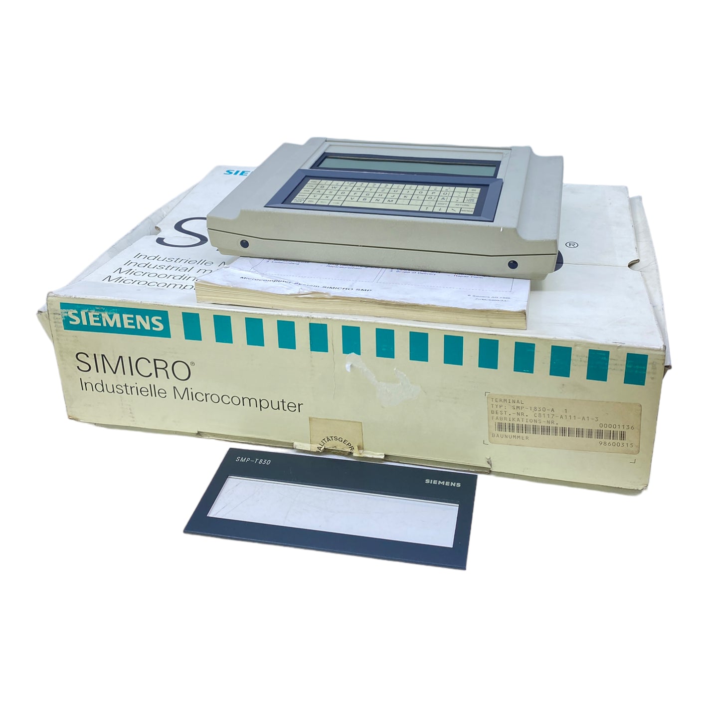 Siemens SMP-T830-A1 Terminal 12...15V 1.2VA 