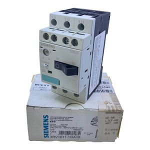 Siemens 3RV1011-1GA15 Leistungsschalter 690V AC 4,5-6,3A 3-polig 1NO+1NC