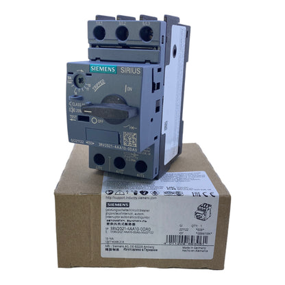 Siemens 3RV2021-4AA10-0DA0 Leistungsschalter 10-16A 3polig 690V AC