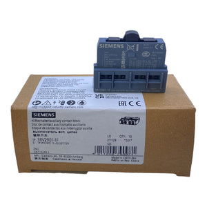 Siemens 3RV2901-1F Hilfsschalter 2-polig 60V DC 230V AC 1A 2,5A VE: 10STK