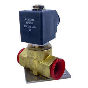 Parker E121K45 solenoid valve with 4818653DF, 220-230V 50Hz, 8W