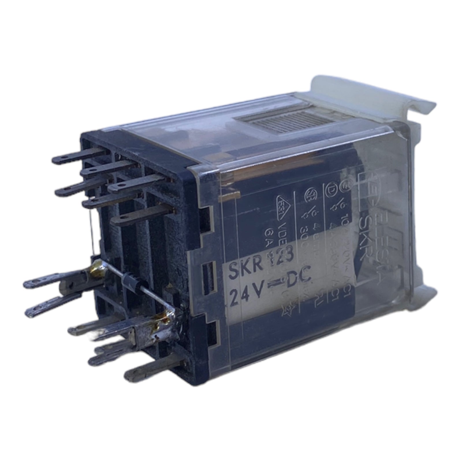 Relais Industriel Elesta SKR115/D 220V AC Double Contact - Pour Pièces/occasion