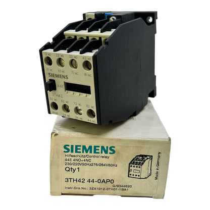 Siemens 3TH4244-0AP0 Hilfsschütz AC 50-60Hz 230/220V Hilfsschütz IP00 Siemens