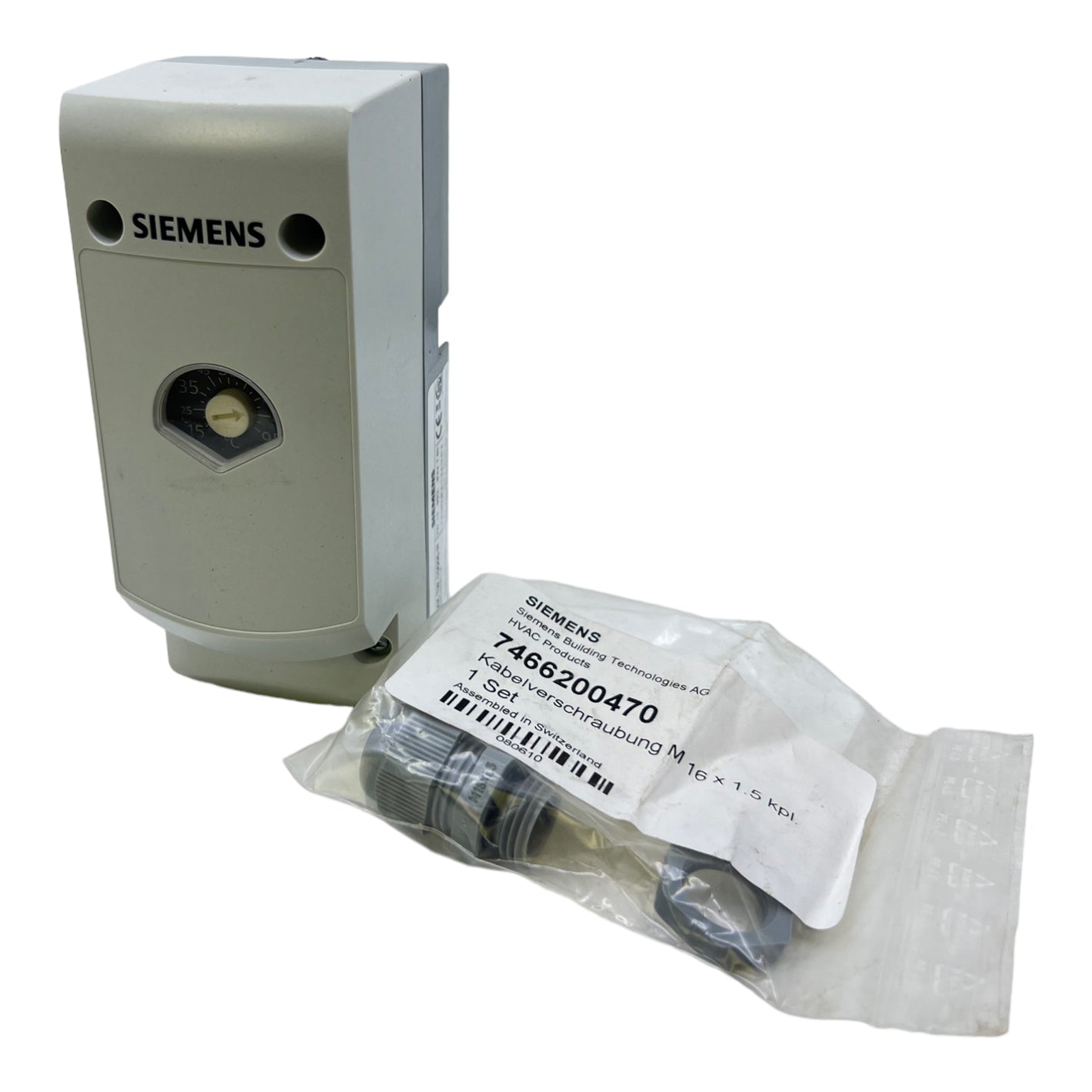 Siemens RAK-TW.1000S-H temperature monitor 24...250V AC 50/60Hz IP43 1-2:16(2.5)A 