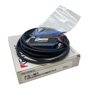 Keyence FS-M1 Lichtleiter-Messverstärker Rote LED 35mA 12 bis 24V DC