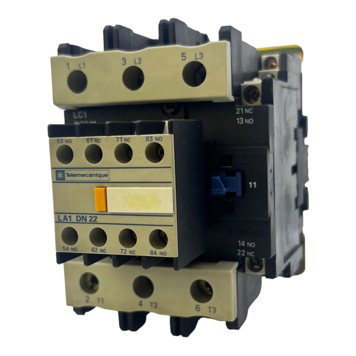 Telemecanique LC1D9511 power contactor + LA1DN22 auxiliary contactor 