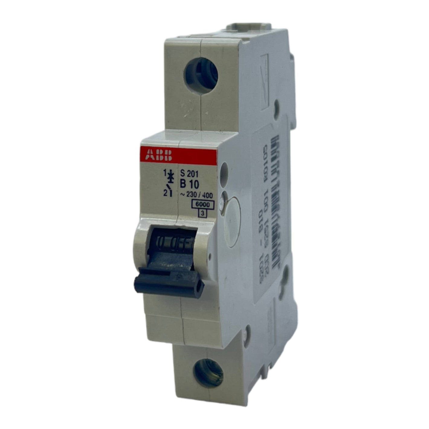 ABB S201-B10 circuit breaker 230V-400V AC/DC 10A 1-pole 50Hz 12V-253V 