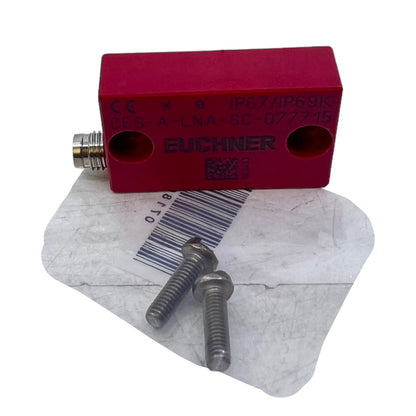 Euchner CES-A-LNA-SC-077715 Lesekopf 3-polig induktiv M8-Steckverbinder