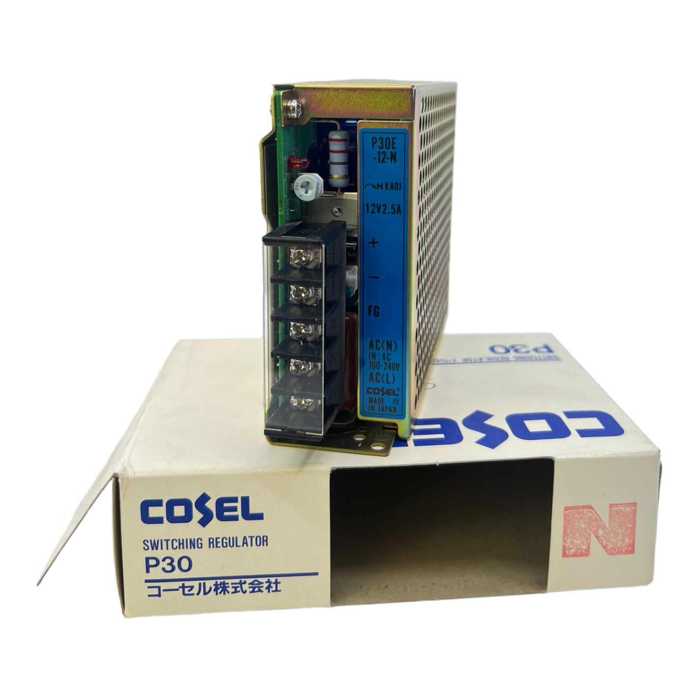 Cosel P30E-12 switching regulator 12V 2.5A AC 100-240V max0.7A 60-60Hz regulator 