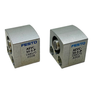 Festo AEVC-10-5-P Kurzhubzylinder 188070 Pneumatikzylinder 1,5...8bar VE:2Stk.