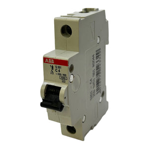 ABB S201-C4 miniature circuit breaker 230V/400V power protection switch