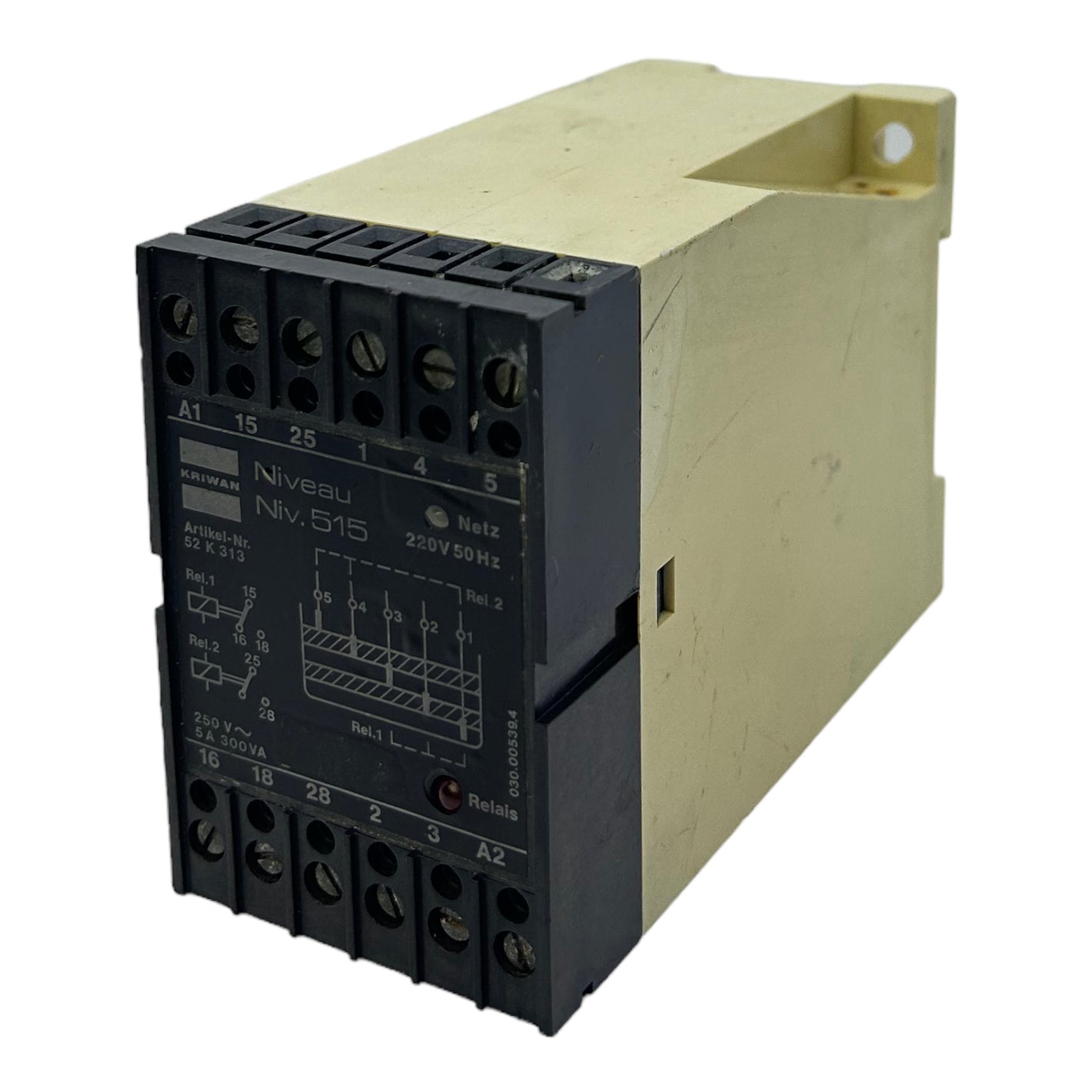 Kriwan Niv.515 safety relay 220V 50Hz 250V~ 3A 300VA 