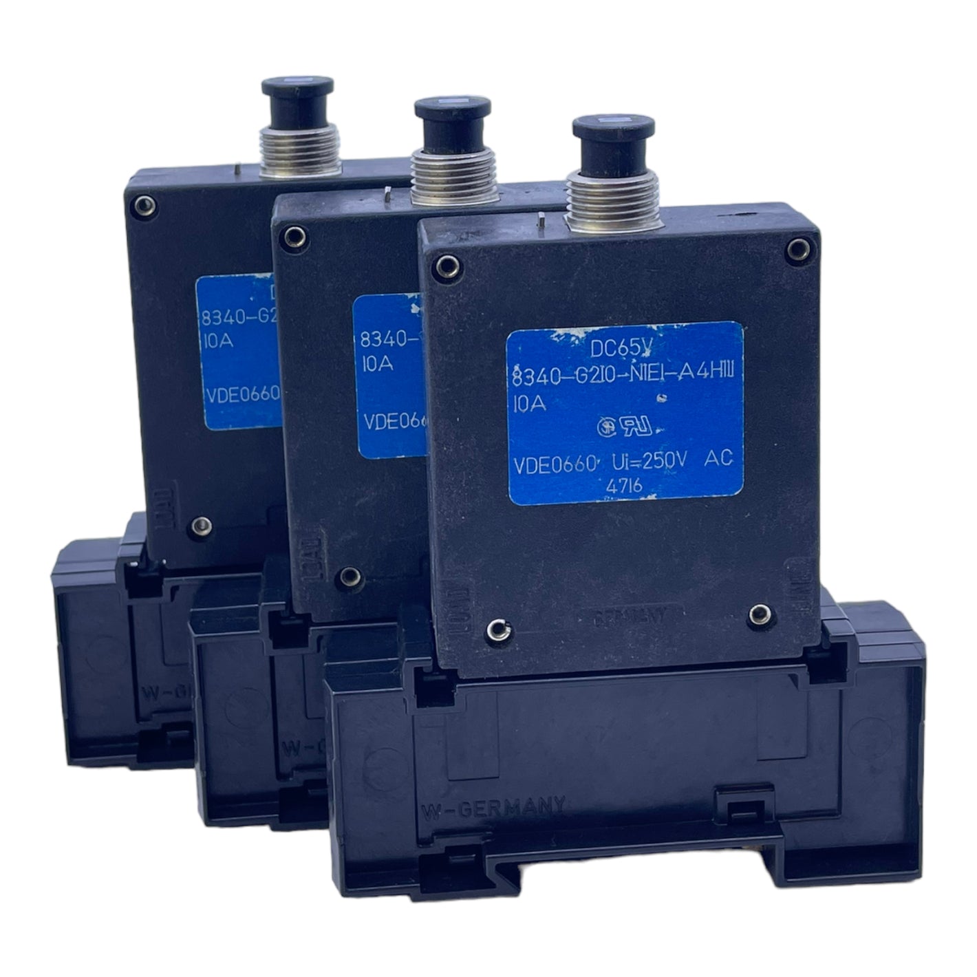 E-T-A 8340-G210-NIEI-A4HIII Schutzschalter 10A 250V AC VE: 3 stk