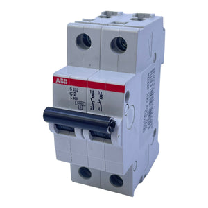 ABB S202 C2 circuit breaker 4kV 2A 50/60Hz 110V DC 2-pole AC/DC