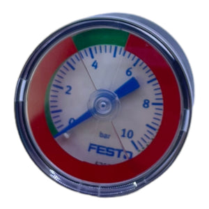Festo MA-40-2.5-R1/8-E-RG pressure gauge 546963 0-2.5 bar