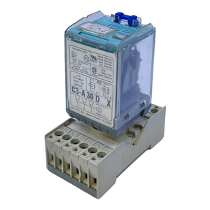 RELECO C3-A30DX plug-in relay 24V DC 