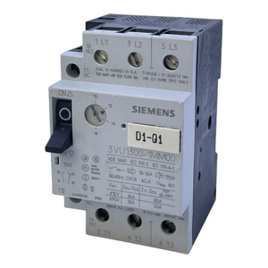 Siemens 3VU1300-1MM00 Schutzschalter 10-16A 50/60Hz Schalter