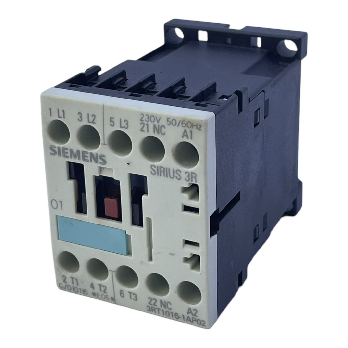 Siemens 3RT1016-1AP02 power contactor 230V 50/60Hz