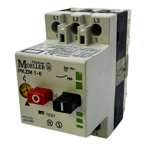Kloeckner Moeller PKZM 1-6 circuit breaker for industrial use Switch