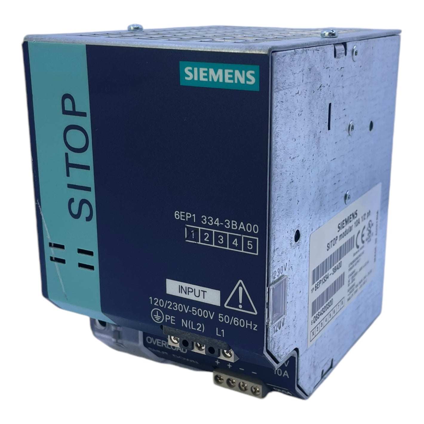 Siemens 6EP1334-3BA00 Netzteil für industriellen Einsatz 6EP1334-3BA00 Siemens