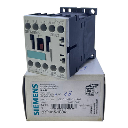 Siemens 3RT1015-1BB41 Schütz Siemens 3RT1015-1BB41 Schütz Siemens  3RT1015-1BB41