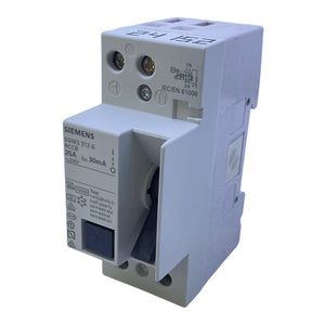 Siemens 5SM3312-6 Schutzschalter 25A 30mA 230V 2-polig