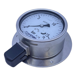 TECSIS P2325B076137 manometer 100mm 0-16bar G1/2B pressure gauge 