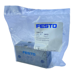 Festo VAD-1/8 Druckregler 14015  1,5-10bar