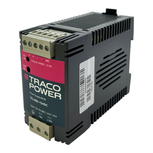 Traco Power TCL060-124DC DIN rail power supply 24V DC 60W 2.5A 1-phase