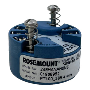 Rosemount 248HANAN0NS Temperaturtransmitter  Outpu:4-20mA Supply: 12-42.4V DC