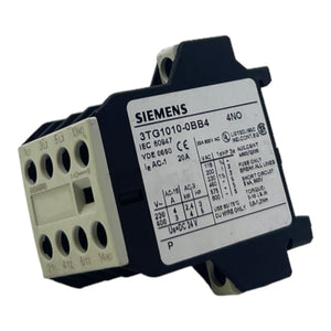 Siemens 3TG1010-0BB4 Motorschütz 24V DC Schützzubehör 20A