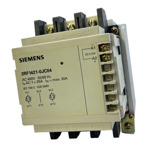 Siemens 3RF1421-0JC04 Halbleiterschütz AC-1 25A 480V AC 5-24V DC