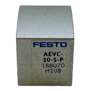 Festo AEVC-10-5-P Kurzhubzylinder 188070 Pneumatikzylinder 1,5...8bar VE:2Stk.