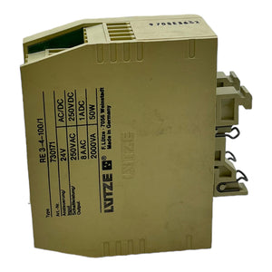Lütze RE3-4-100/1 Variocompact relay 250V AC/DC 50W 2000VA 24V AC/DC